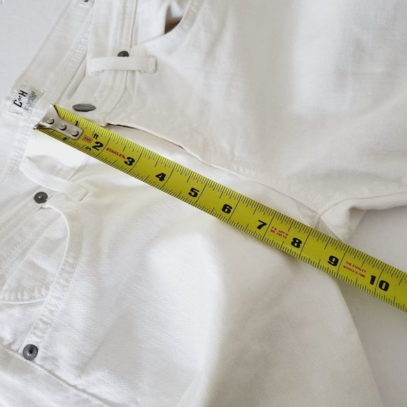 COH White Dani Cropped Straight Leg Jeans - Picture 12 of 13
